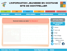 Tablet Screenshot of crij-montpellier.com